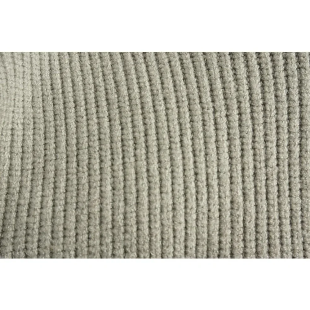 New Devotion by‎ Cyrus Women's Small Putty Grey Rib Knit Cowl Neck Tunic Sweater